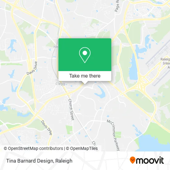 Tina Barnard Design map