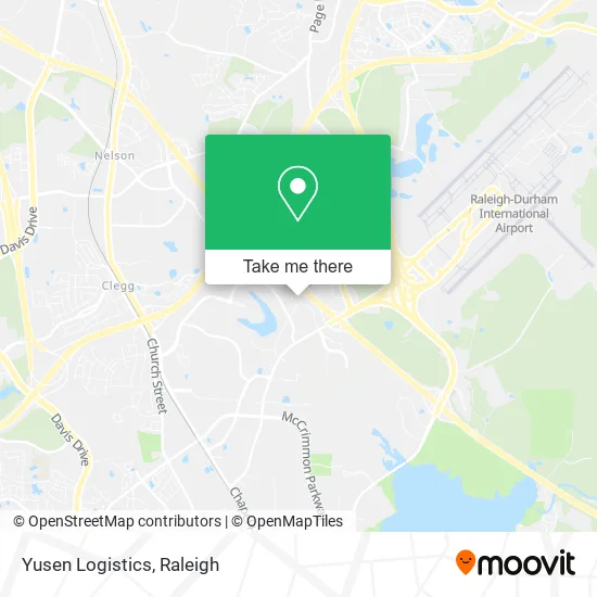 Yusen Logistics map