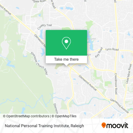 National Personal Training Institute map