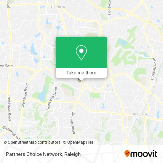 Partners Choice Network map