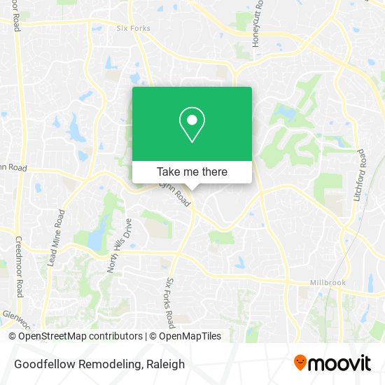 Mapa de Goodfellow Remodeling
