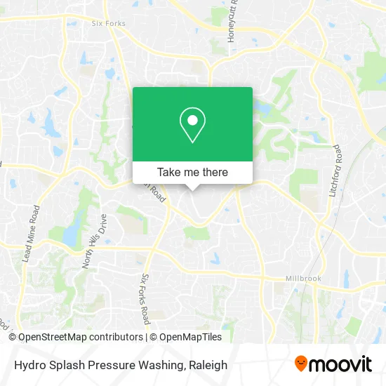 Hydro Splash Pressure Washing map