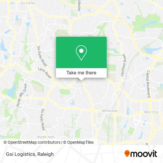 Gsi Logistics map