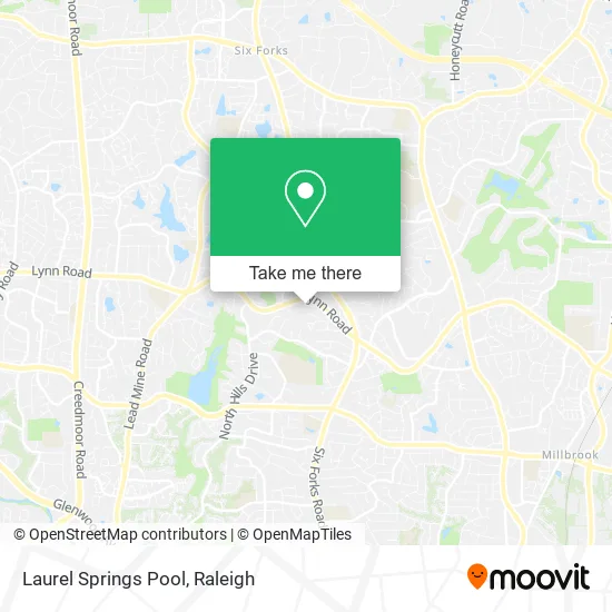 Laurel Springs Pool map