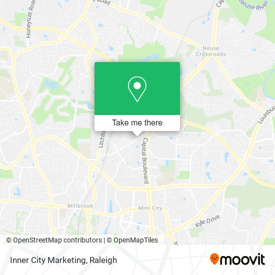 Mapa de Inner City Marketing