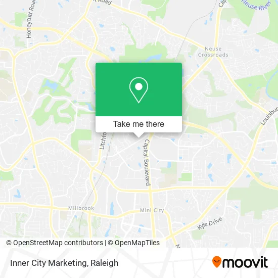 Mapa de Inner City Marketing