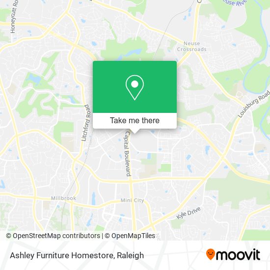 Ashley Furniture Homestore map