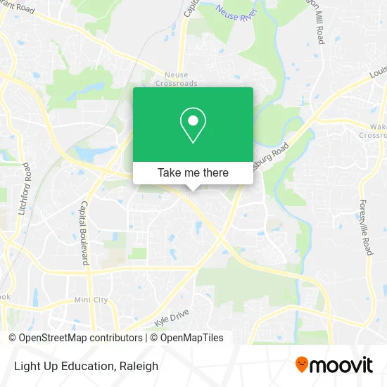 Light Up Education map