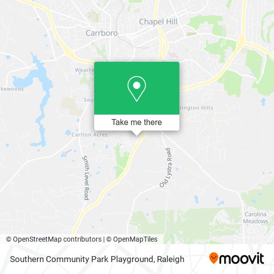 Southern Community Park Playground map