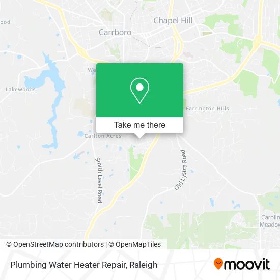 Plumbing Water Heater Repair map