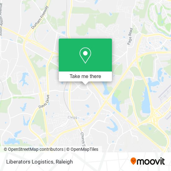 Liberators Logistics map
