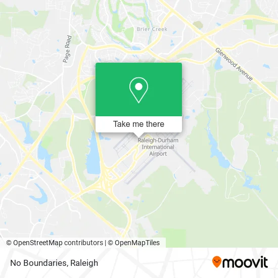 No Boundaries map