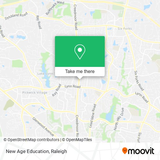 Mapa de New Age Education
