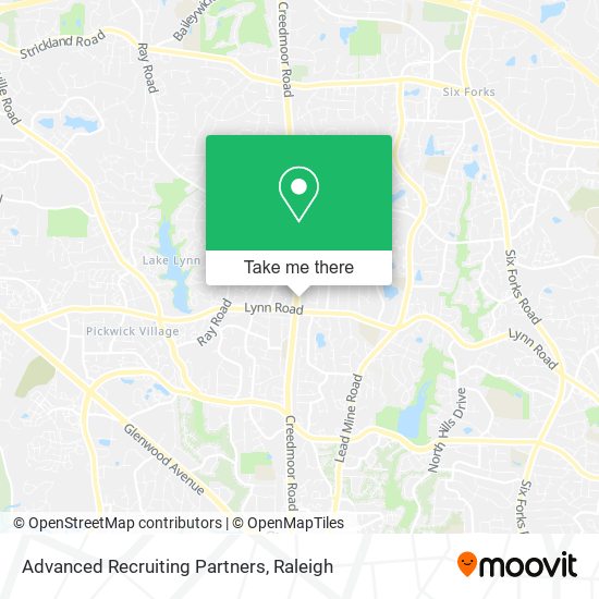 Advanced Recruiting Partners map