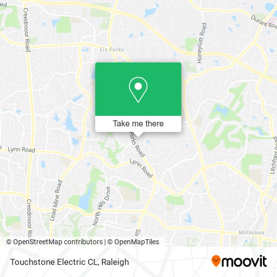 Touchstone Electric CL map