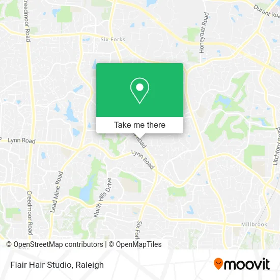 Flair Hair Studio map