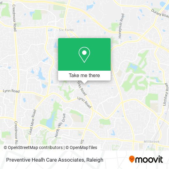 Preventive Healh Care Associates map