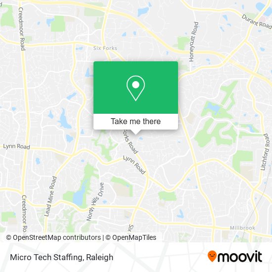 Micro Tech Staffing map