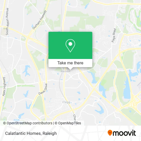 Calatlantic Homes map