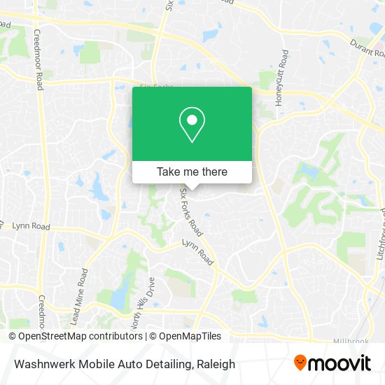 Washnwerk Mobile Auto Detailing map
