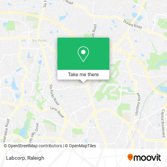 Labcorp map