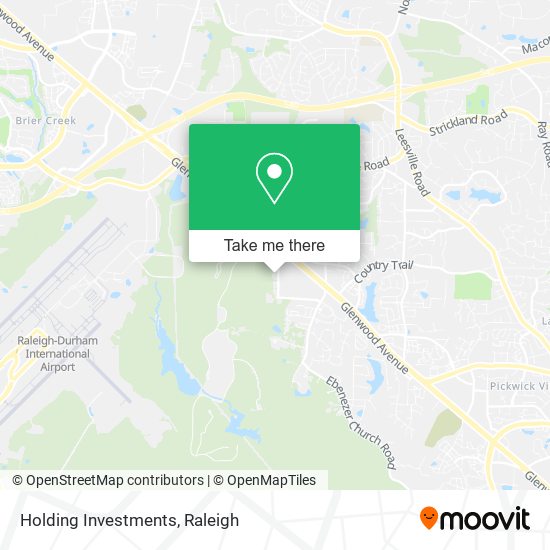 Holding Investments map