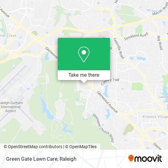 Mapa de Green Gate Lawn Care