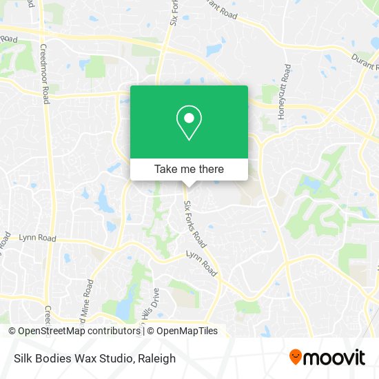 Silk Bodies Wax Studio map
