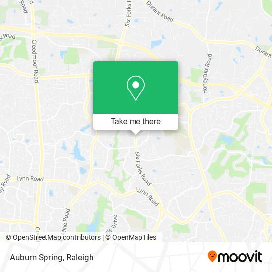 Auburn Spring map