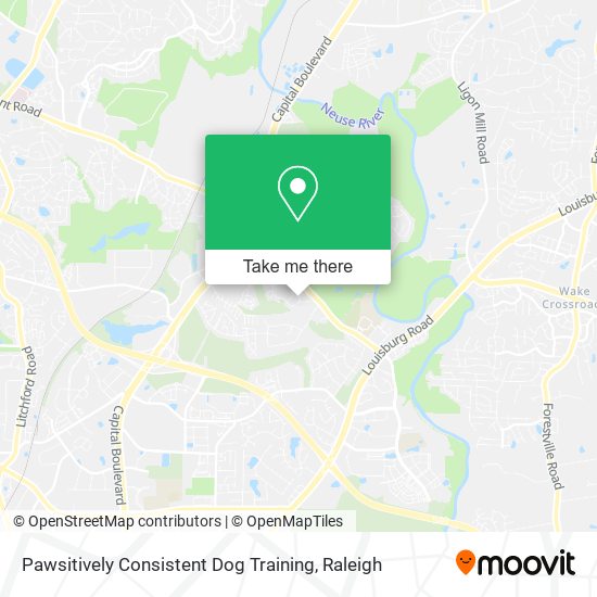 Mapa de Pawsitively Consistent Dog Training