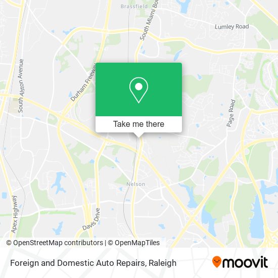 Foreign and Domestic Auto Repairs map
