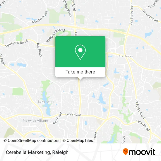 Cerebella Marketing map