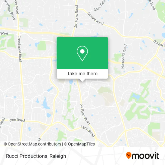 Rucci Productions map
