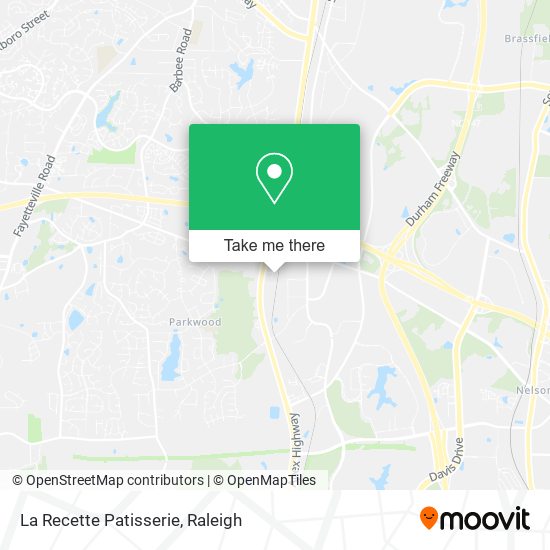 La Recette Patisserie map