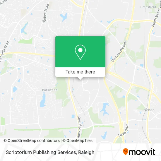 Mapa de Scriptorium Publishing Services