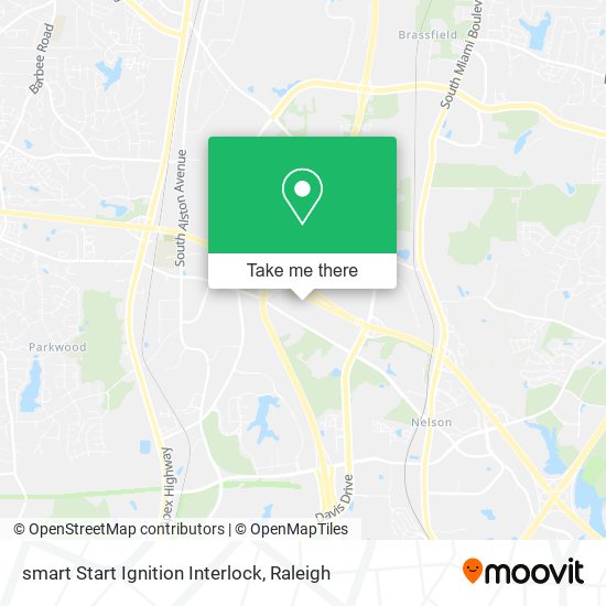 smart Start Ignition Interlock map