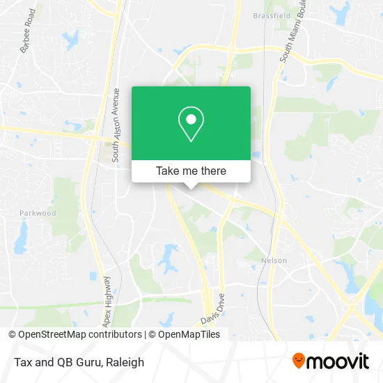 Mapa de Tax and QB Guru