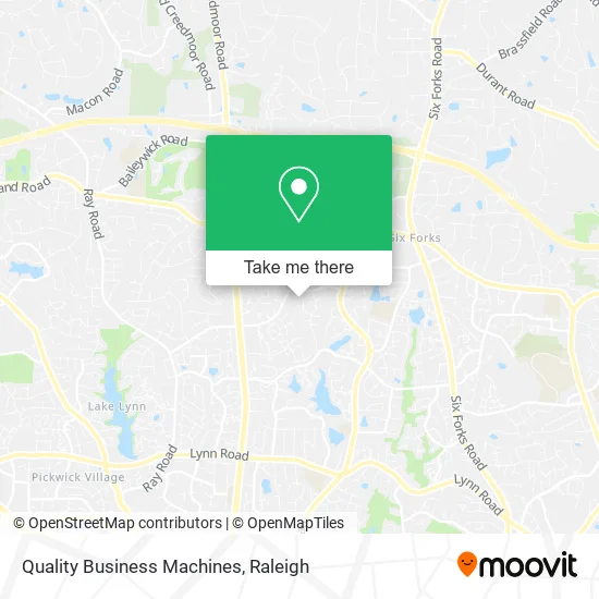 Quality Business Machines map
