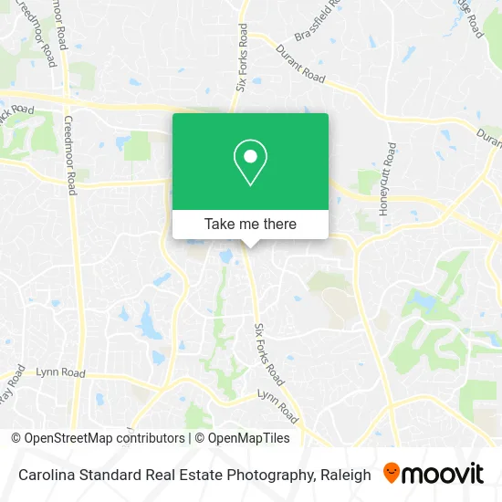 Carolina Standard Real Estate Photography map
