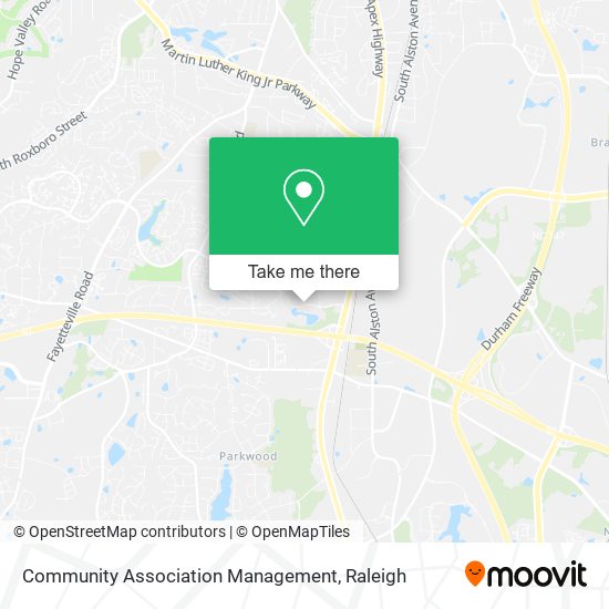 Community Association Management map