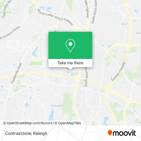 Contrastzone map