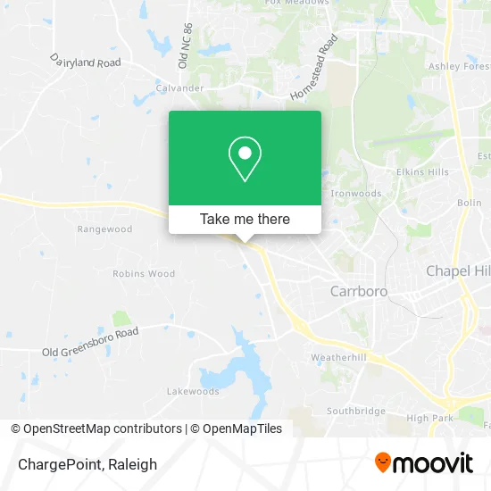 ChargePoint map