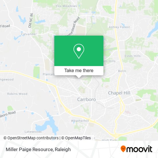 Miller Paige Resource map