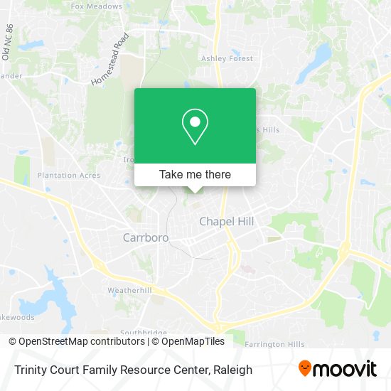 Mapa de Trinity Court Family Resource Center