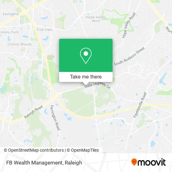 FB Wealth Management map