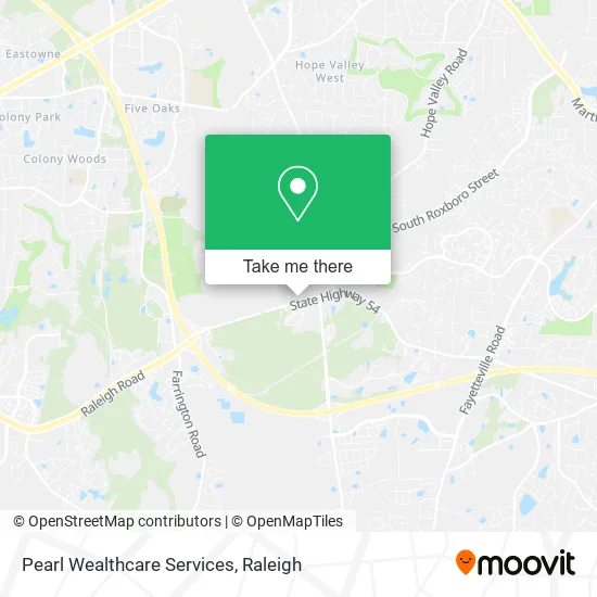 Pearl Wealthcare Services map