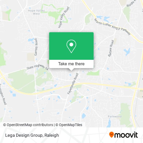 Mapa de Lega Design Group