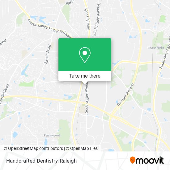 Mapa de Handcrafted Dentistry