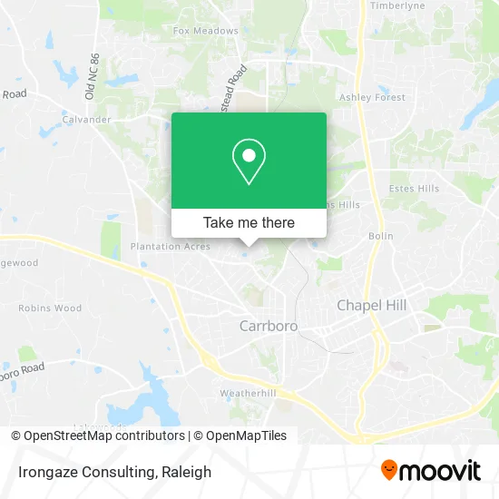 Irongaze Consulting map