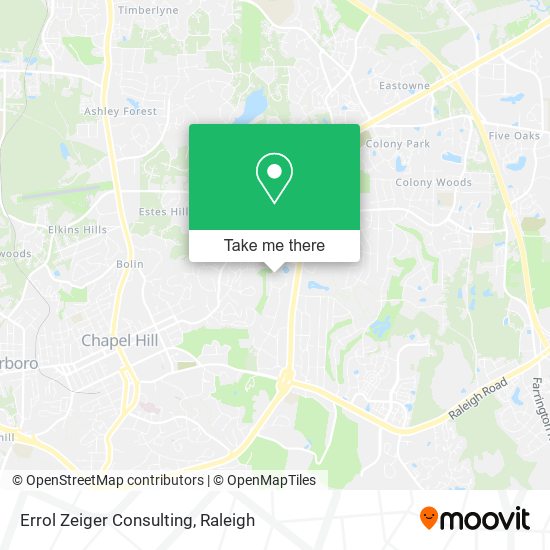 Mapa de Errol Zeiger Consulting